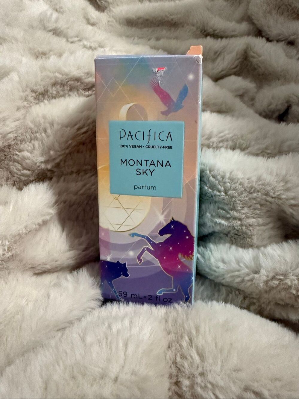 Pacifica Perfume Montana Sky NEW IN BOX FULL SIZE Discontinued 2oz NIB Parfum